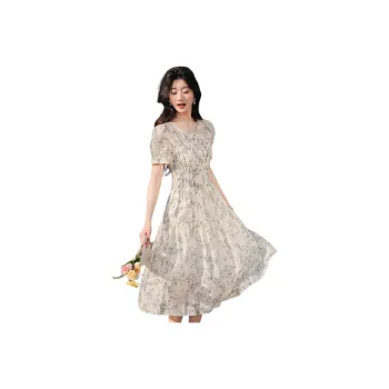 Like The Age Of Water Short Sleeved Dress Women's