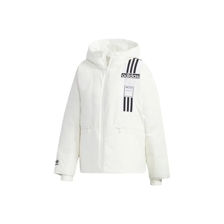 Adidas Originals Down Puffer Down Jacket Winter Women's White-0