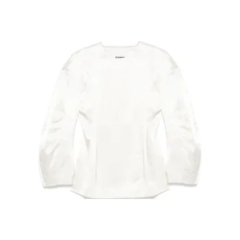 JIL SANDER Square Neck Long Sleeved Top