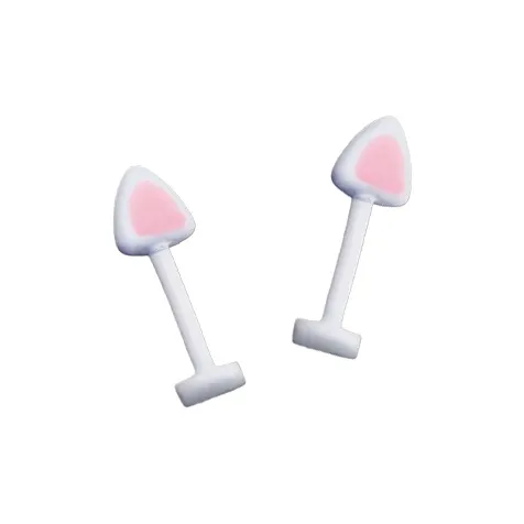 GUDS GAVE Alloy Stud Earrings Unisex-3