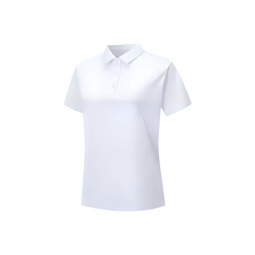 XTEP Variety Training Collection Polo Shirt Women's Pearl White