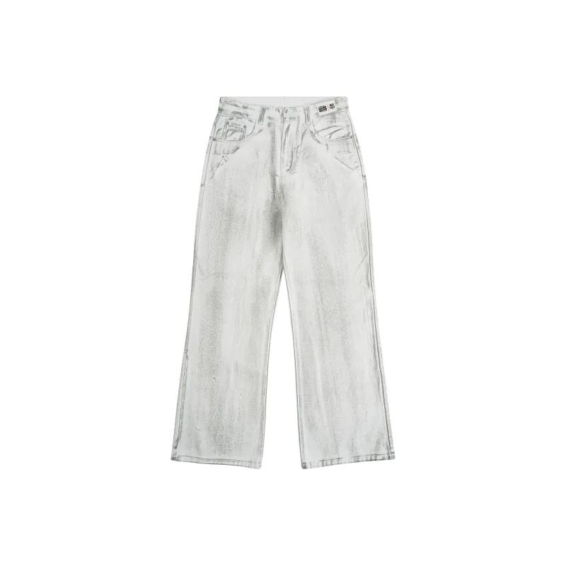 FCB ARCELONA Jeans Men's Dirty White-0