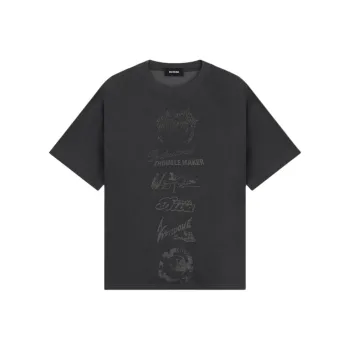 WE11DONE Muti Logo T shirt