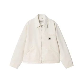 Carhartt WIP SS24 W' OG Detroit Jacket Jackets Coats Women's Ecru