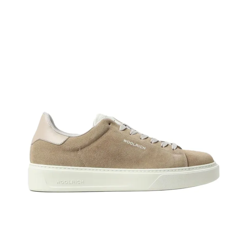 WOOLRICH Low Top Skateboard Shoes Men's Brown-1