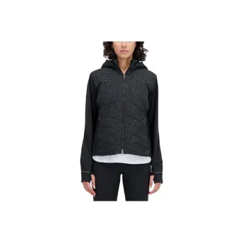 New Balance Impact Run Luminous Heat Jackets Coats Women's Black