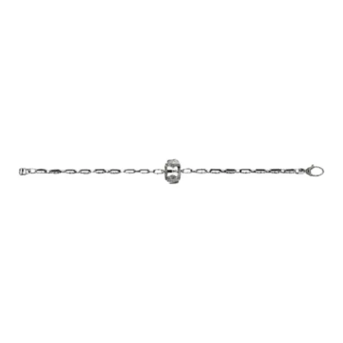GUCCI 925 Sterling Silver, Crystal, Synthetic Gemstone Bracelets Women's Silver-1