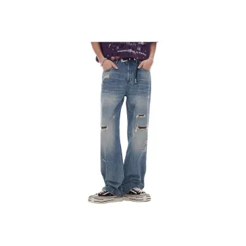 FAIRWHALE Jeans Unisex Blue