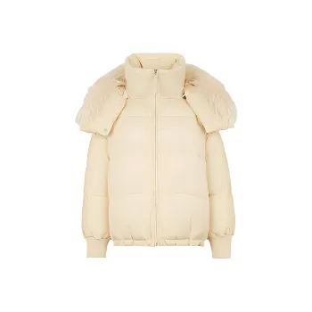 FENDI Down Jacket Women's Cream