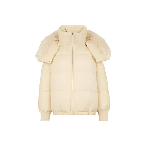 FENDI Down Jacket Women's Cream