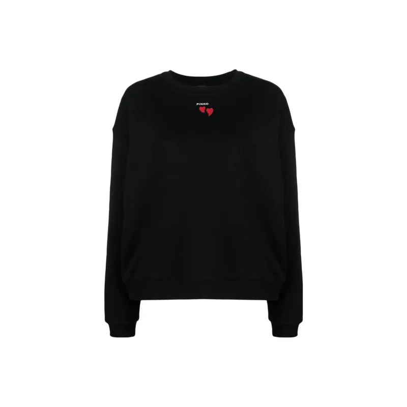 PINKO Logo Intarsia knit Cotton Jumper-0
