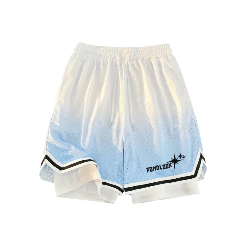 FONDLOOK Casual Shorts Unisex-10