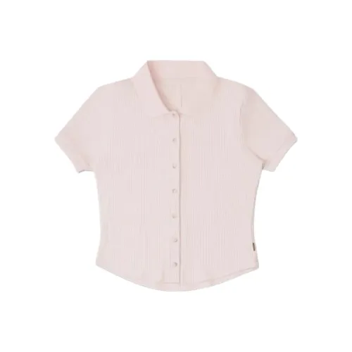 Converse Polo Shirt Women's Pink