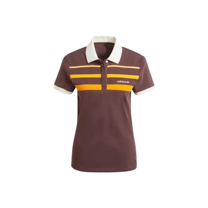 Adidas Originals '80s Logo embroidered Polo Top-0