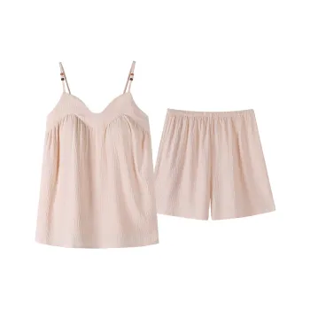FENTENGCARE Pajama Set Women's Light Pink