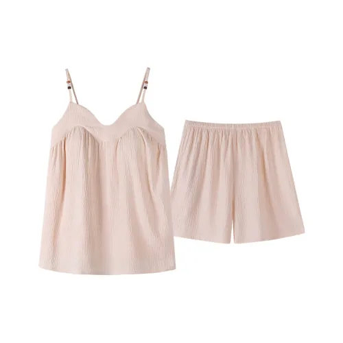 FENTENGCARE Pajama Set Women's Light Pink