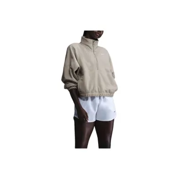 Nike One Women's Therma FIT Oversized 1/2 Zip Fleece Top