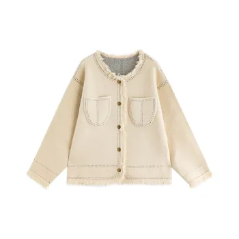 Juden Choi Jackets Coats Women's Beige