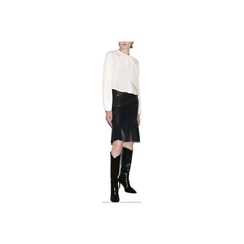 URBAN REVIVO Shirt Women's Ivory White-0