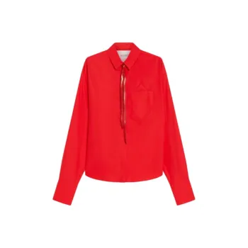 SportMax Buttoned Long Sleeved Shirt