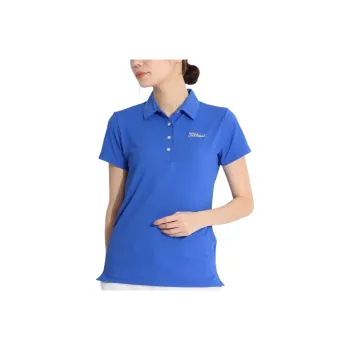 TITLEIST Polo Shirt Women's Blue