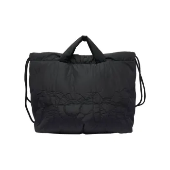 Vic Matie Fabric Tote Bag, Shopping Bag, Handbag Unisex Black