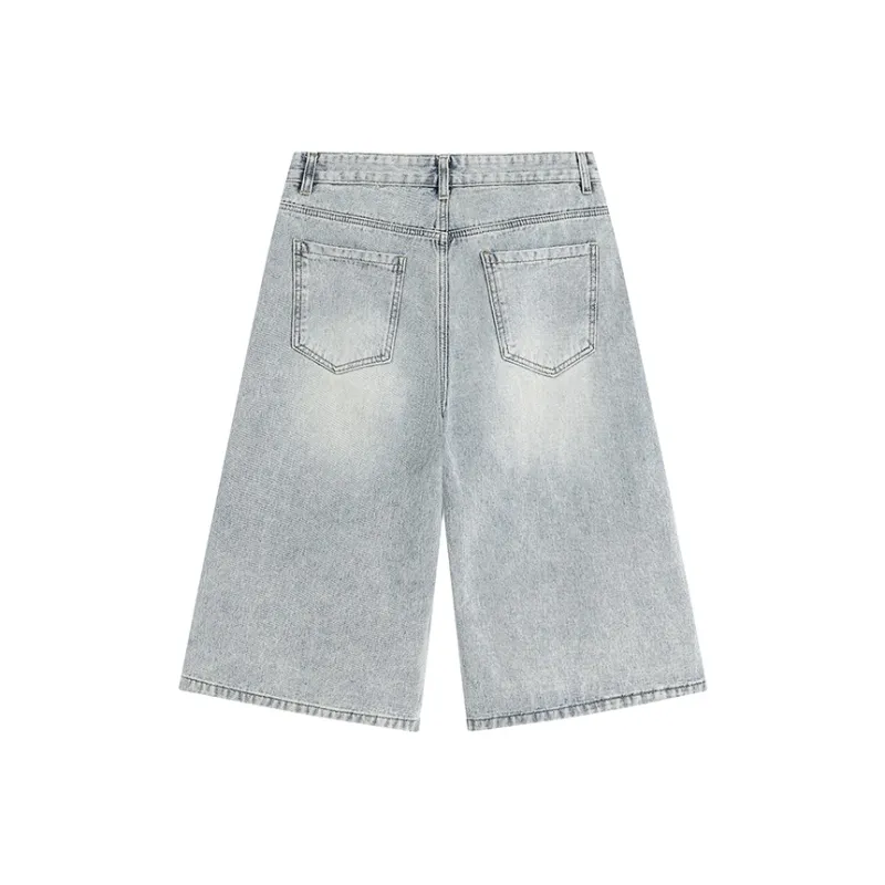 BEAR UNION Denim Shorts Unisex-7