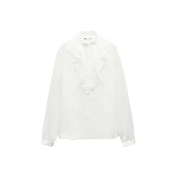 ZARA ZW Series Shirt Women's Natural