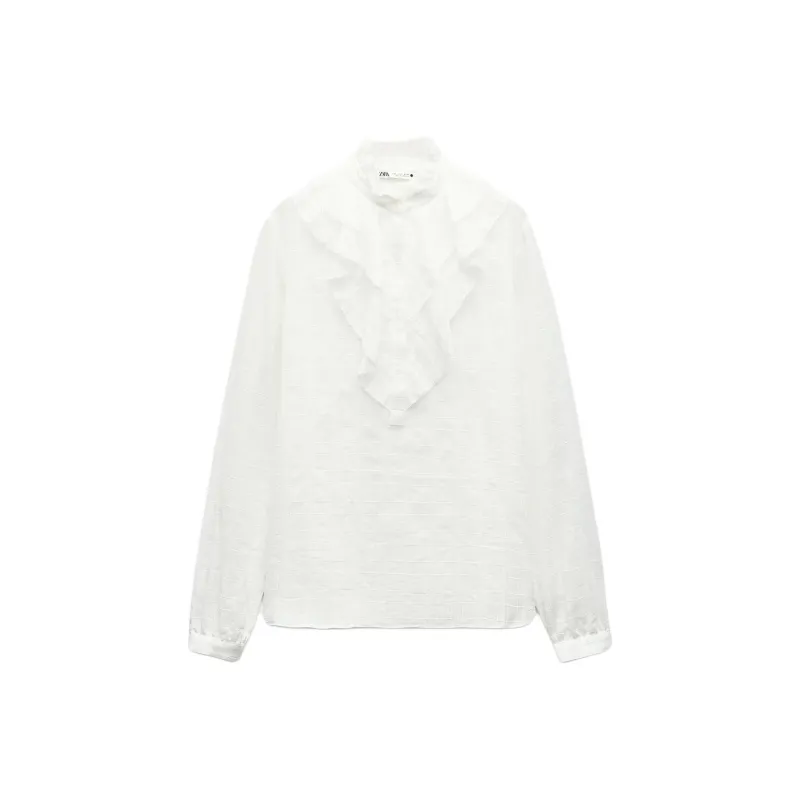 ZARA ZW Series Shirt Women's Natural-0