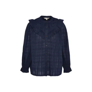 BARBOUR Fearne FW24 Shirt Women's Marine Blue