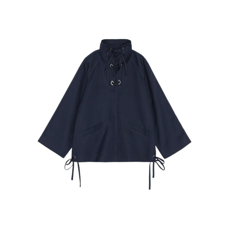 GANNI Jackets Women's Blue-0