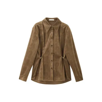 UNIQLO Shirts Women's 87 Coffee