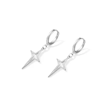 ETAHLOVE S925 Silver Earrings Unisex