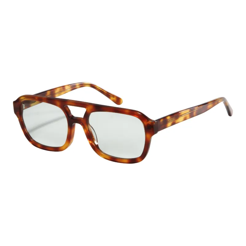 ROLLOTD Plate Frame Rectangular Sunglasses Unisex-8