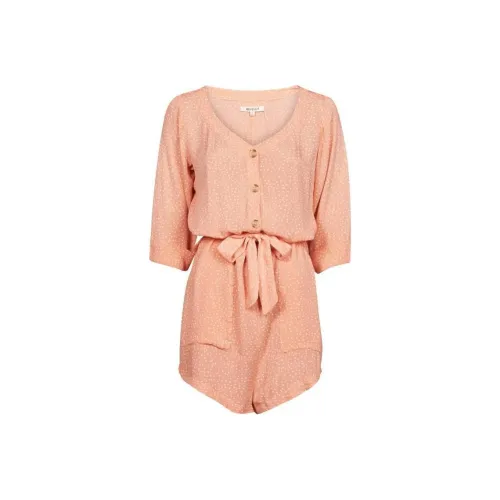 RIP CURL Jumpsuit Women's Light Orange