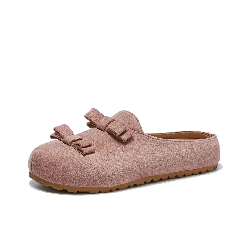 Little Red Man Closed Toe Slippers Women's-8