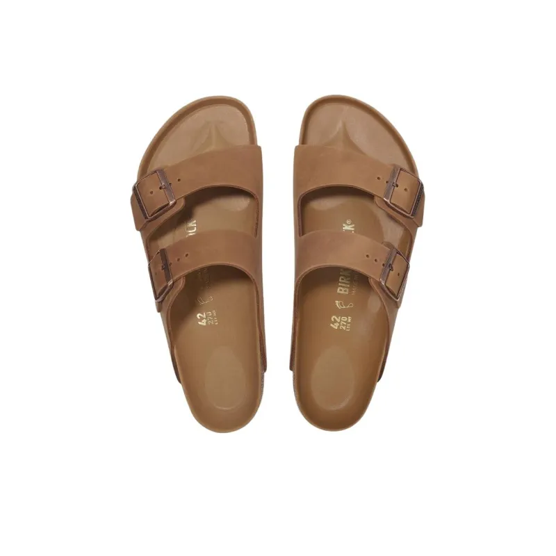 Birkenstock Arizona Slide Slippers Men's Brown-3