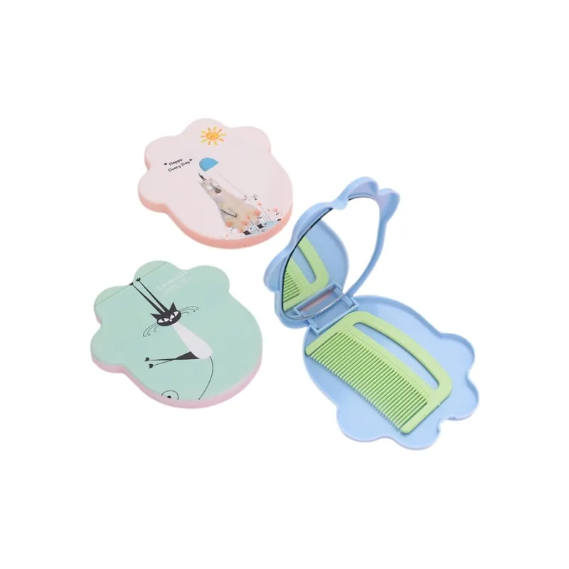 JOYTOUR Cartoon Styling Portable Cute Make Up Mirrors-2