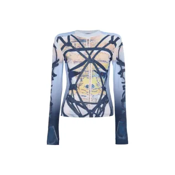 Y/Project Graphic Printed Top