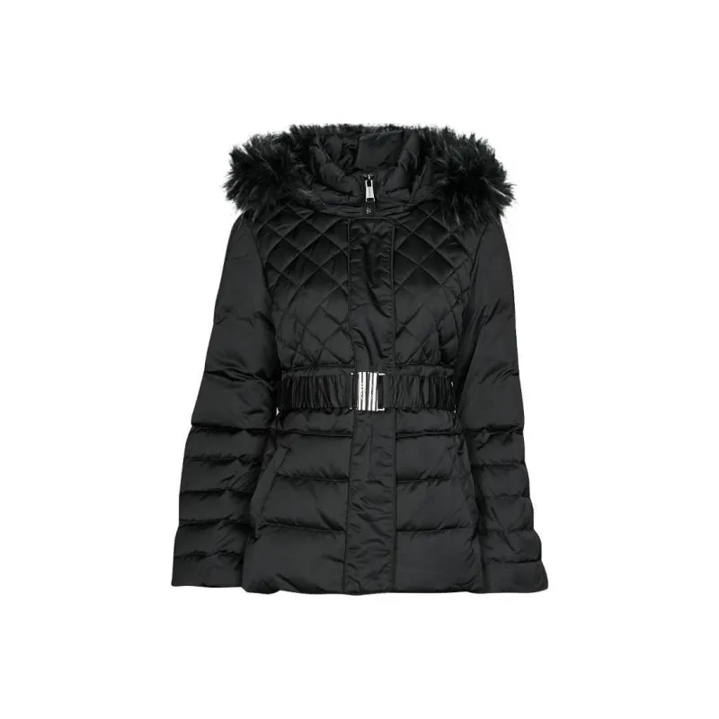 GUESS Jackets Coats Women's Black-0