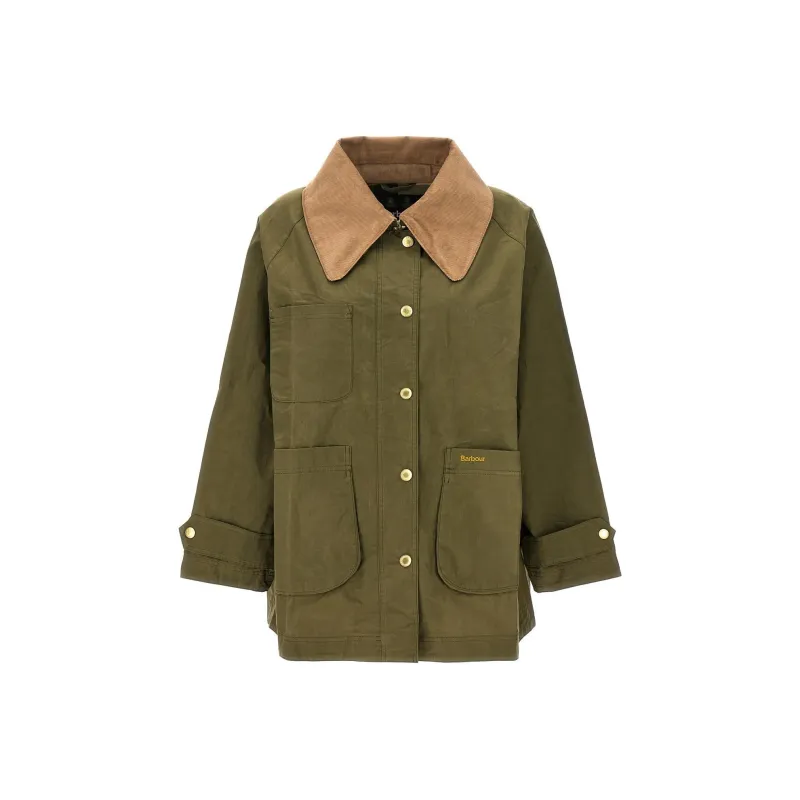 BARBOUR Hutton Oversized Showerproof Jacket-0