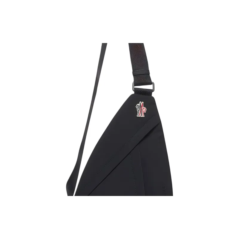 Moncler Grenoble Series Polyamide Sling Bag Men's Black-3
