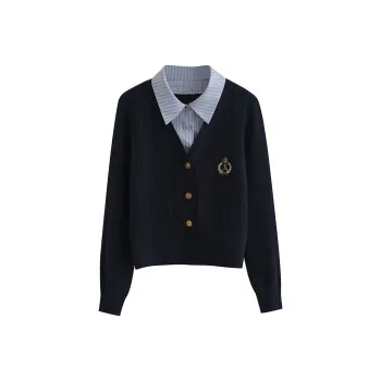 ABBY GODDESS Knitwear Women's Navy Blue