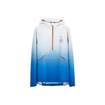 LOEWE Technical Waterproof Anorak Gradient Grey