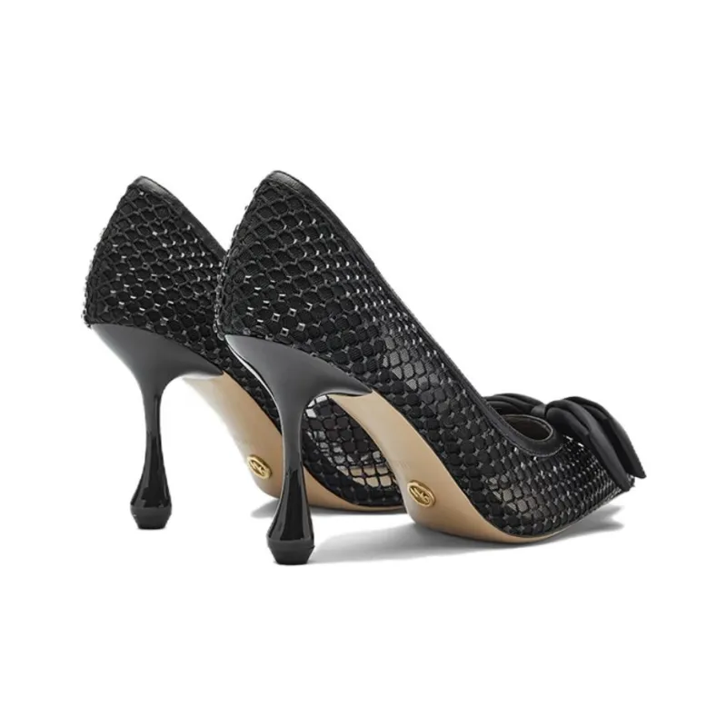 NINE WEST Irregular Heel High Heels 9cm Women's-4