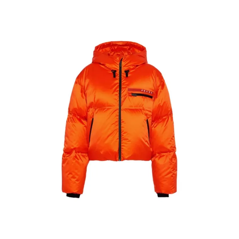PRADA Jackets Coats Women's Orange-0