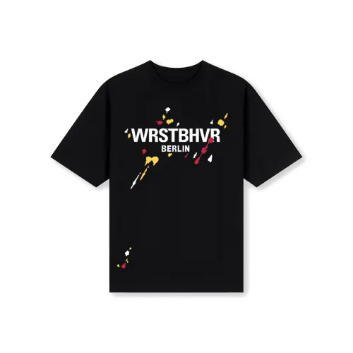 WRSTBHVR PIONEER T Shirt Unisex Black