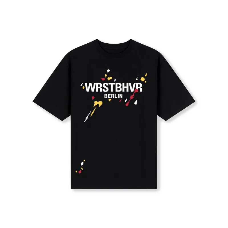 WRSTBHVR PIONEER T Shirt Unisex Black-0