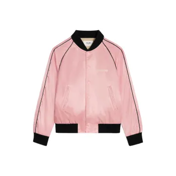 CELINE Teddy Jacket In Satin-finish Nylon