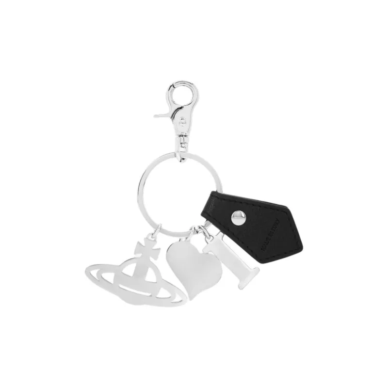 Vivienne Westwood I Love Orb charm Keyring-1